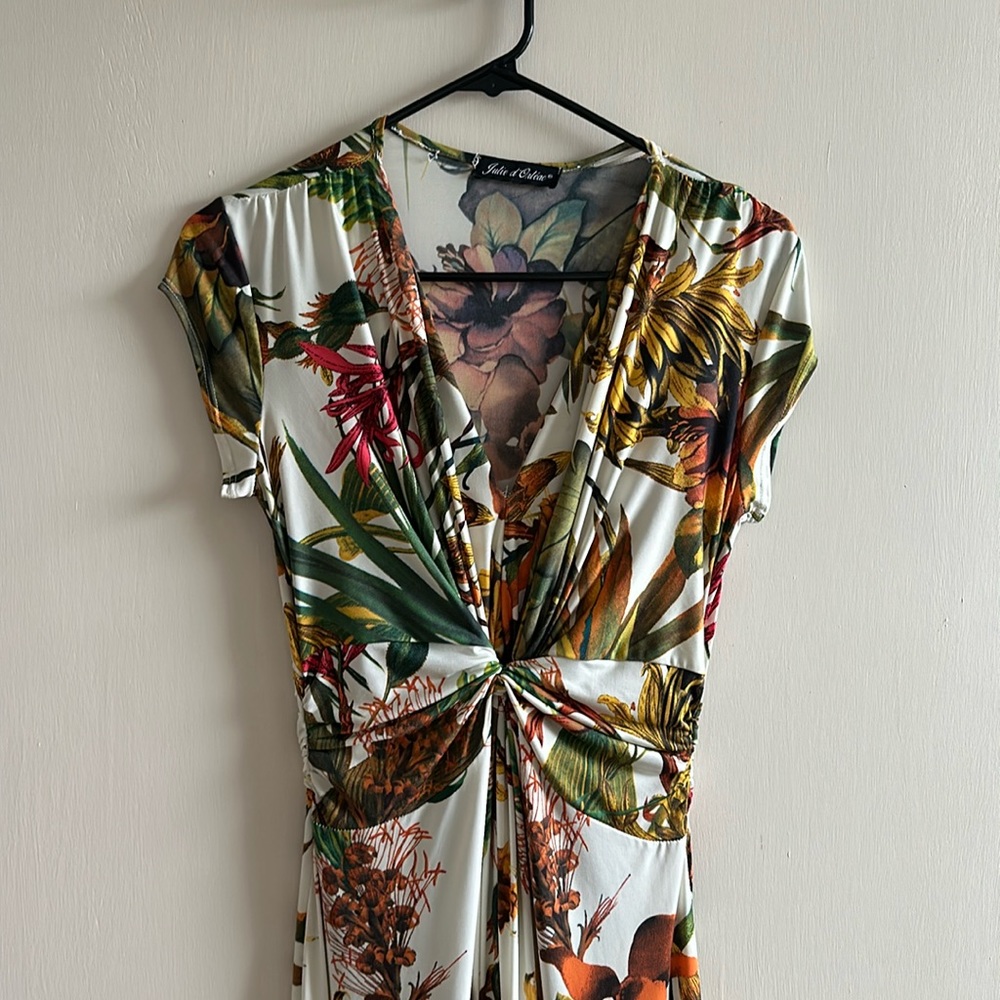 Floral jumpsuit
